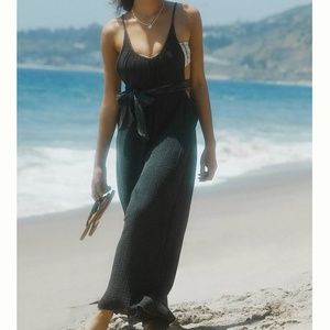 The Mason Tie-Front Cover-Up Jumpsuit - Anthropologie